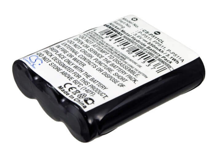 Battery For Panasonic, Kx-tg1000n, Kx-tg1050n, Kx-tga100n, Kx-tga420b, 3.6v, 850mah - 3.06wh Cordless Phone Cameron Sino Technology Limited (Cordless Phone)   