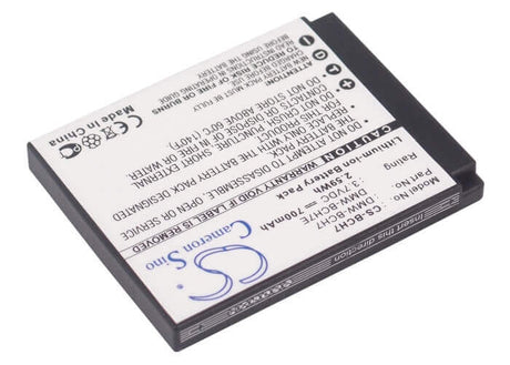 Battery For Panasonic Lumix Dmc-fp1, Lumix Dmc-fp1a, 3.7v, 690mah - 2.55wh Batteries for Electronics Cameron Sino Technology Limited   