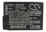 Battery For Panasonic Lumix Dmc-fz200, Lumix Dmc-fz200gk, 7.4v, 800mah - 5.92wh Batteries for Electronics Cameron Sino Technology Limited   