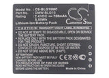 Battery For Panasonic Lumix Dmc-gf6, Lumix Dmc-gf6k, 7.4v, 750mah - 5.55wh Batteries for Electronics Cameron Sino Technology Limited   