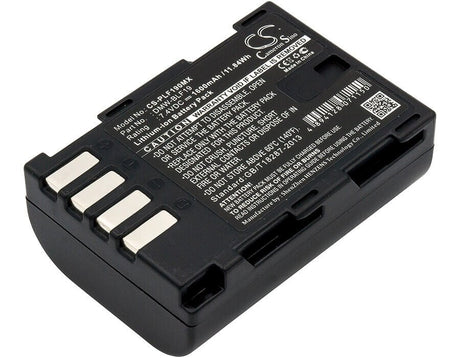 Battery For Panasonic Lumix Dmc-gh3, Lumix Dmc-gh3a, 7.4v, 1600mah - 11.84wh Batteries for Electronics Cameron Sino Technology Limited   