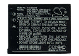Battery For Panasonic Lumix Dmc-tz1, Lumix Dmc-tz11, 3.7v, 1000mah - 3.70wh Batteries for Electronics Cameron Sino Technology Limited   