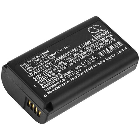 Battery For Panasonic, Lumix S1, Lumix S1r 7.4v, 2200mah - 16.28wh Batteries for Electronics Cameron Sino Technology Limited   