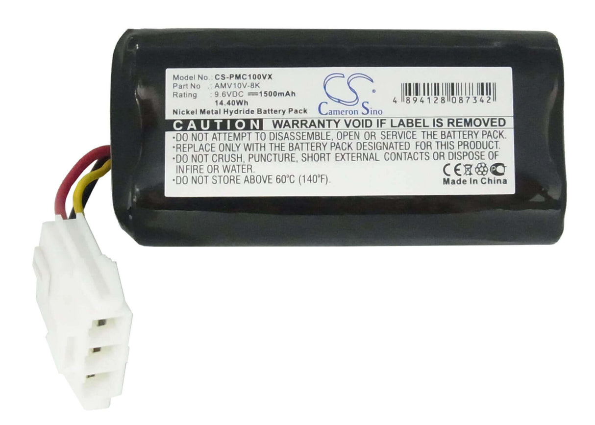 Battery For Panasonic Mc-b10p, Mc B 20 J, Mc-b20jp 9.6v, 1500mah - 14.40wh Vacuum Cameron Sino Technology Limited   