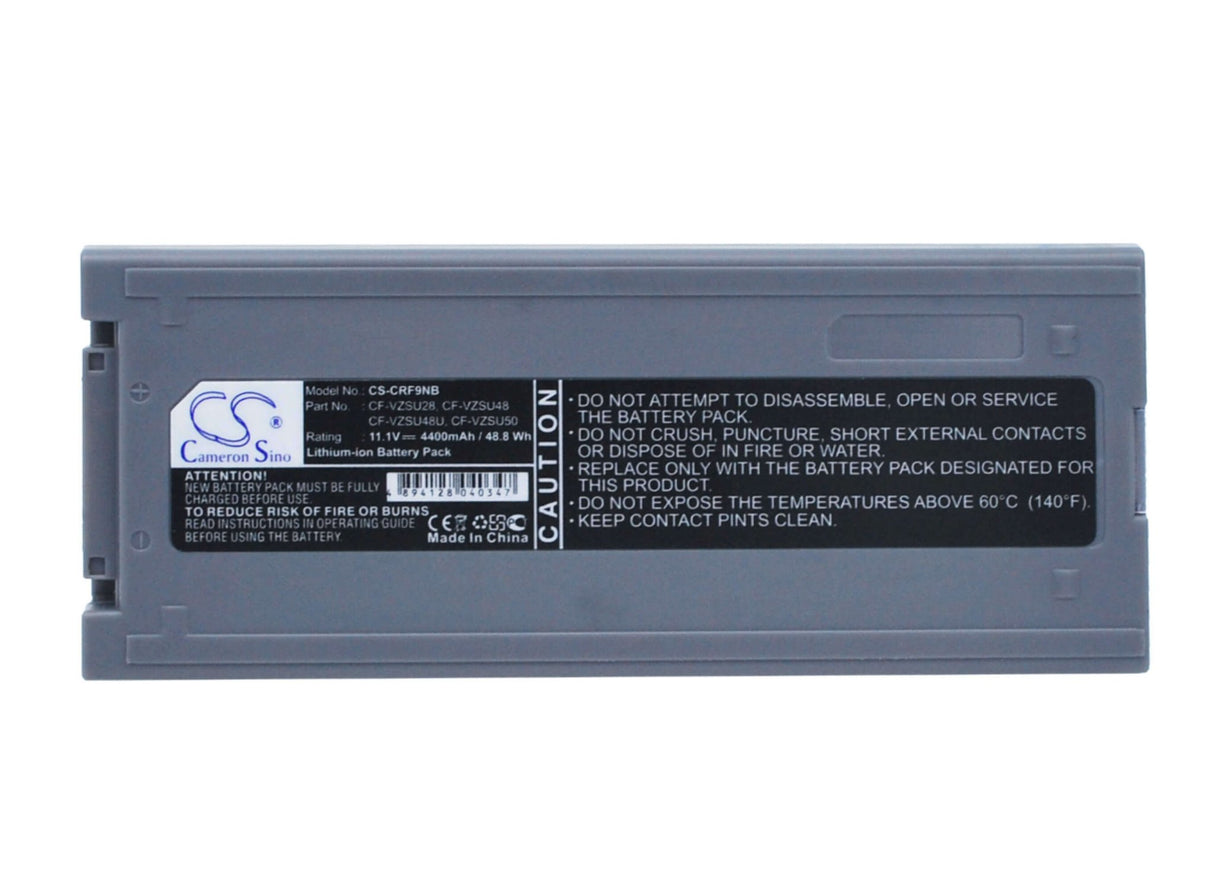 Battery For Panasonic, Toughbook Cf19 11.1v, 4400mah - 48.84wh Notebook, Laptop Cameron Sino Technology Limited   