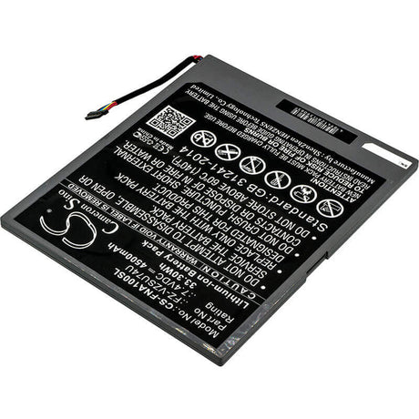 Battery For Panasonic, Toughpad Fz-a1, Toughpad Fz-a1 4g' 7.4v, 4500mah - 33.30wh Tablet Cameron Sino Technology Limited (Suspended)   