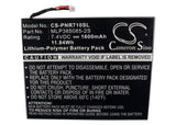 Battery For Pandigital Multimedia Novel 7 Inch, Prd07t10wwh7, Prd07t10wwh756 7.4v, 1600mah - 11.84wh E-book, E-reader Cameron Sino Technology Limited   