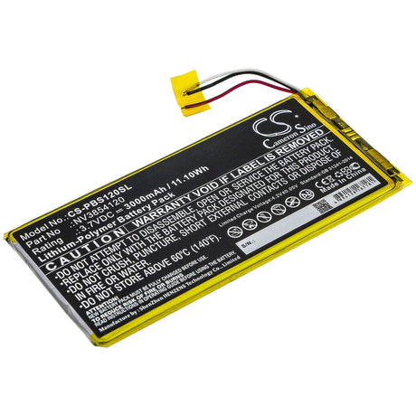 Battery For Pbs, Kids 7" Pad, Kids Pbskd12, Pbkrwm5410 3.7v, 3000mah - 11.10wh Tablet Cameron Sino Technology Limited   