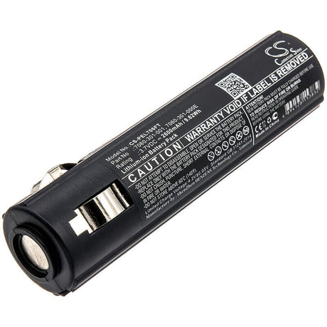 Battery For Peli, 7060, 7069 3.7v, 2600mah - 9.62wh Flashlight Cameron Sino Technology Limited   