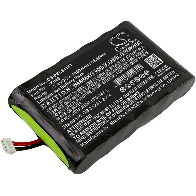 Battery For Pelican, 9410, 9410l 7.4v, 7500mah - 55.50wh Flashlight Cameron Sino Technology Limited   