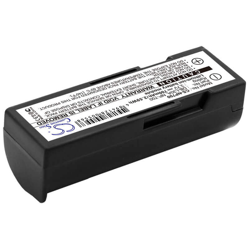 Camera Battery For Pentax Optio Z10 3.7v, 700mah - 2.59wh Camera Cameron Sino Technology Limited   