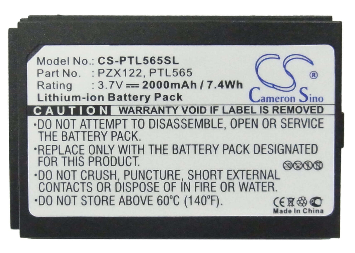 Battery For Pharos Pzx122, Ptl565 3.7v, 2000mah - 7.40wh Batteries for Electronics Cameron Sino Technology Limited (Suspended)   