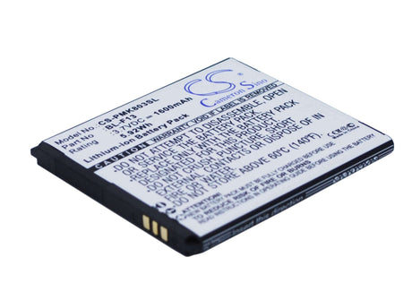 Battery For Phicomm I803 3.7v, 1600mah - 5.92wh Mobile, SmartPhone Cameron Sino Technology Limited   