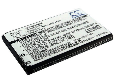 Battery For Philips, Avent Scd600, Avent Scd600/00 3.7v, 1050mah - 3.89wh Batteries for Electronics Cameron Sino Technology Limited   