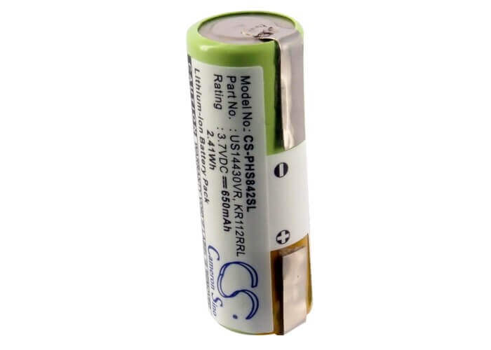 Battery For Philips Hs8420, Hs8420/23 3.7v, 650mah - 2.41wh Shaver Cameron Sino Technology Limited   