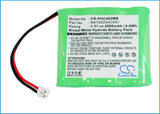 Battery For Philips, Sbc-eb4880, Sbc-eb4880 E2005 4.8v, 2000mah - 9.60wh BabyPhone Cameron Sino Technology Limited   