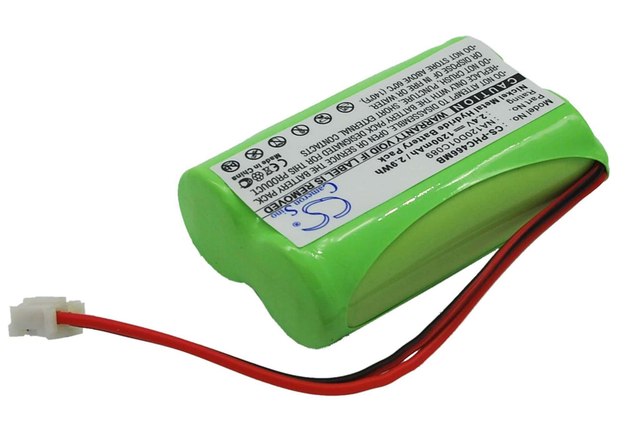 Battery For Philips, Sbc466, Sbc-s477, Sbc-s484 2.4v, 1200mah - 2.88wh BabyPhone Cameron Sino Technology Limited   