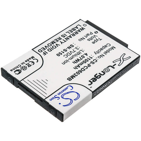 Battery For Philips, Scd603, Scd-603/00, Scd-603h 3.7v, 1100mah - 4.07wh Batteries for Electronics Cameron Sino Technology Limited   