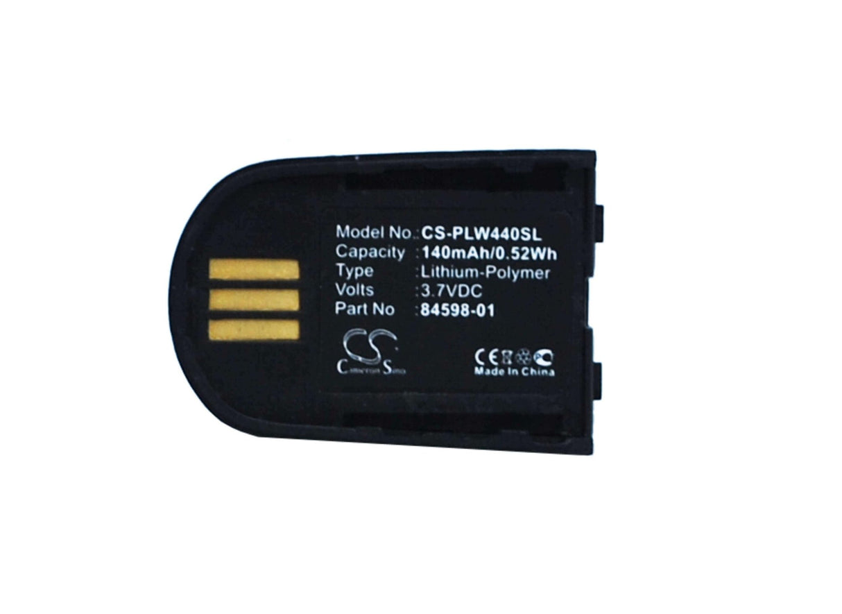 Battery For Plantronics Savi, Savi 440, Savi W440 3.7v, 140mah - 0.52wh Wireless Headset Cameron Sino Technology Limited   