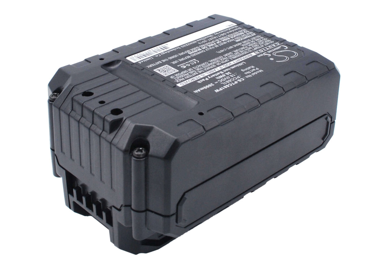 Battery For Porter Cable Pcc601, Pcc681l, 18v, 2000mah - 36.00wh Power Tools Cameron Sino Technology Limited (Power Tools)   