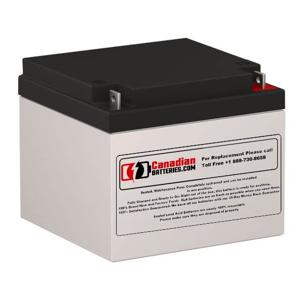 Battery For Powerware Bat-0301 Ups, 1 X 12v, 24ah - 288wh UPS Batteries CB Range   