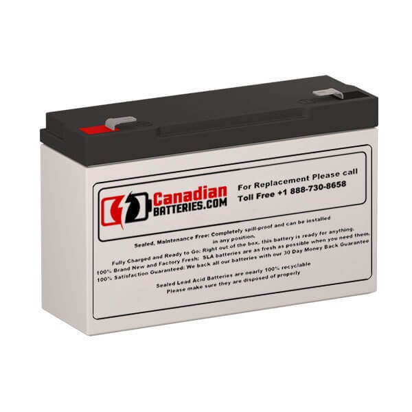 Battery For Powerware Powerrite Max 700va Ups, 1 X 6v, 10ah - 60wh UPS Batteries CB Range   