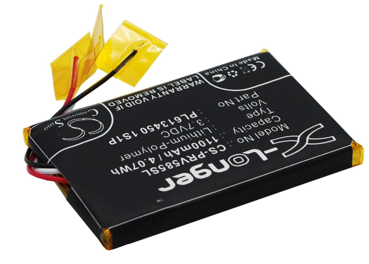 Battery For Prestigio Geovision 5850hddvr 3.7v, 1100mah - 4.07wh GPS, Navigator Cameron Sino Technology Limited   