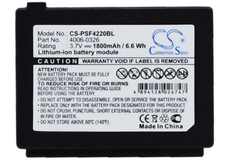 Battery For Psc Falcon 4220 3.7v, 1800mah - 6.66wh Barcode Scanner Cameron Sino Technology Limited   