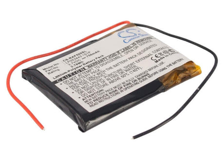 Battery For Rac 5000 Wide 3.7v, 750mah - 2.78wh GPS, Navigator Cameron Sino Technology Limited   