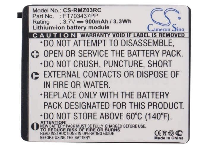 Battery For Razer Mamba, Rc03-001201 3.7v, 900mah - 3.33wh Keyboard,Mouse Cameron Sino Technology Limited   