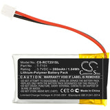 Battery For Rca, 25065, 25111, 25211 3.7v, 280mah - 1.04wh Wireless Headset Cameron Sino Technology Limited   