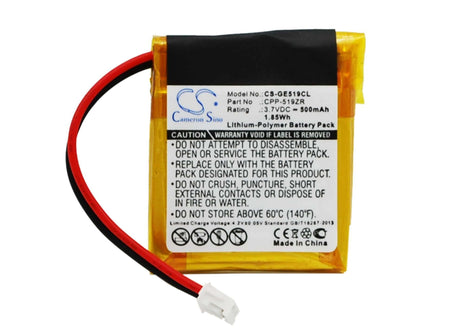 Battery For Rca, F8011a, F8021a, F8031a, F8041a 3.7v, 500mah - 1.85wh Cordless Phone Cameron Sino Technology Limited (Cordless Phone)   