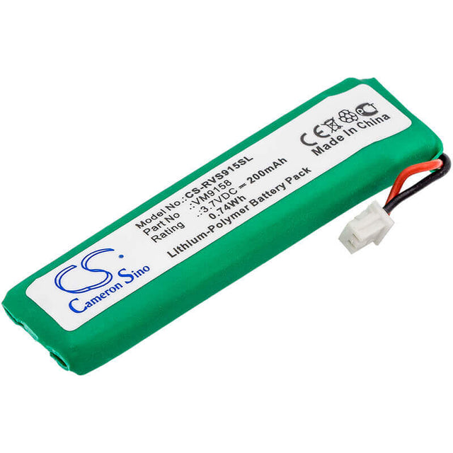 Battery For Revolabs, Solo Field 3.7v, 200mah - 0.74wh Wireless Headset Cameron Sino Technology Limited   