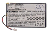 Battery For Rightway 550 3.7v, 900mah - 3.33wh GPS, Navigator Cameron Sino Technology Limited   