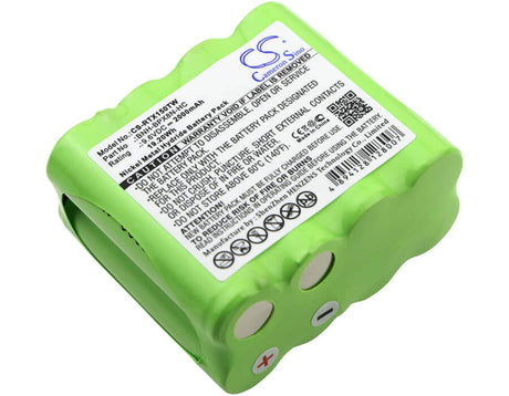 Battery For Ritron Patriot Rtx150, Patriot Rtx450, Rtx150 9.6v, 2000mah - 19.20wh Two-Way Radio Cameron Sino Technology Limited   