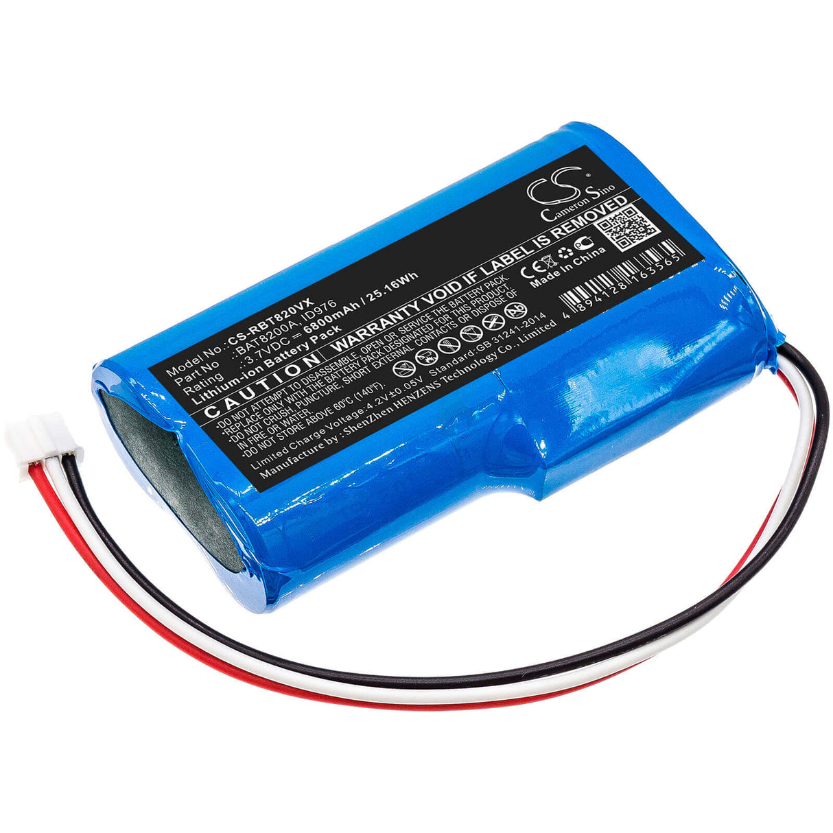 Battery For Robomow, Robozone, Switch, 2019 3.7v, 6800mah - 25.16wh Lawn Mowers Cameron Sino Technology Limited   