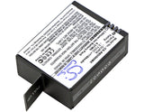 Battery For Rollei Actioncam 500, Actioncam 500 Sunrise 3.7v, 1180mah - 4.37wh Camera Cameron Sino Technology Limited   