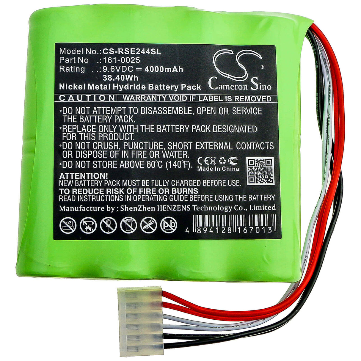 Battery For Rose, Epg-0244-2 9.6v, 4000mah - 38.40wh Telescope Cameron Sino Technology Limited   