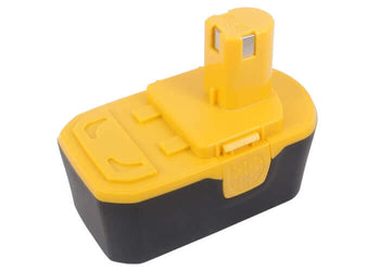 18.0V, Ni-MH, 1500mAh, Power Tools battery fits Ryobi, Abp1801, Bid-1801m, Bid-180l, 27Wh