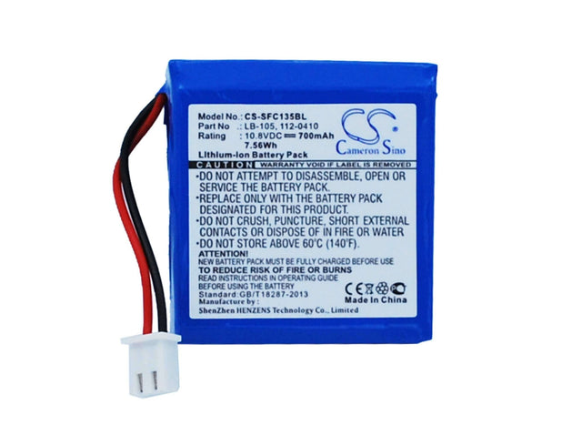 Battery For Safescan 135i, 145ix, 155i 10.8v, 700mah - 7.56wh Batteries for Electronics Cameron Sino Technology Limited   