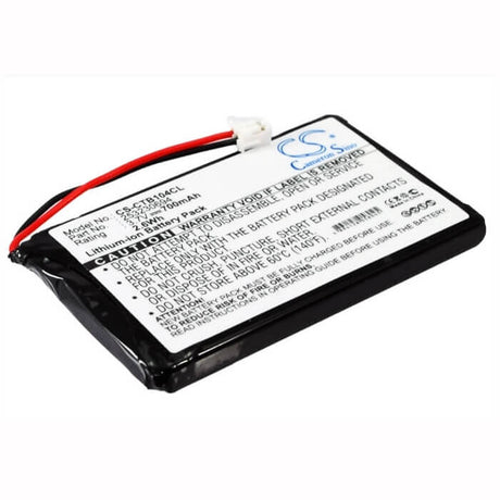 Battery For Sagem, 690, Telstra, Ctb104 3.7v, 700mah - 2.59wh Cordless Phone Cameron Sino Technology Limited (Cordless Phone)   