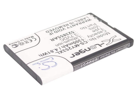 Battery For Sagem Alium, 253491226 3.7v, 1300mah - 4.81wh Mobile, SmartPhone Cameron Sino Technology Limited   