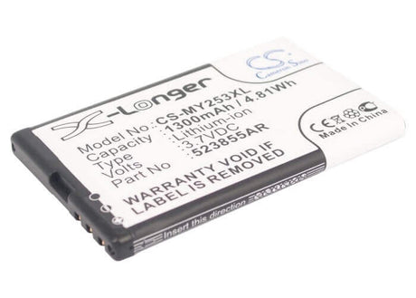 Battery For Sagem Alium, 253491226 3.7v, 1300mah - 4.81wh Mobile, SmartPhone Cameron Sino Technology Limited   