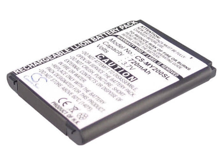 Battery For Sagem My-200x, My-201x, My-202x 3.7v, 720mah - 2.66wh Mobile, SmartPhone Cameron Sino Technology Limited   