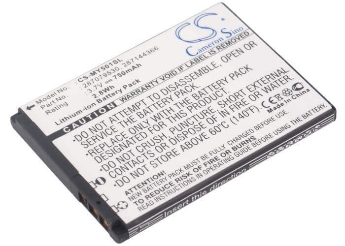 Battery For Sagem My150x, My220x, My220v 3.7v, 750mah - 2.78wh Mobile, SmartPhone Cameron Sino Technology Limited   