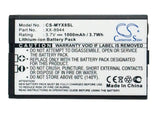 Battery For Sagem Myx-8, Myx8 3.7v, 1000mah - 3.70wh Mobile, SmartPhone Cameron Sino Technology Limited   