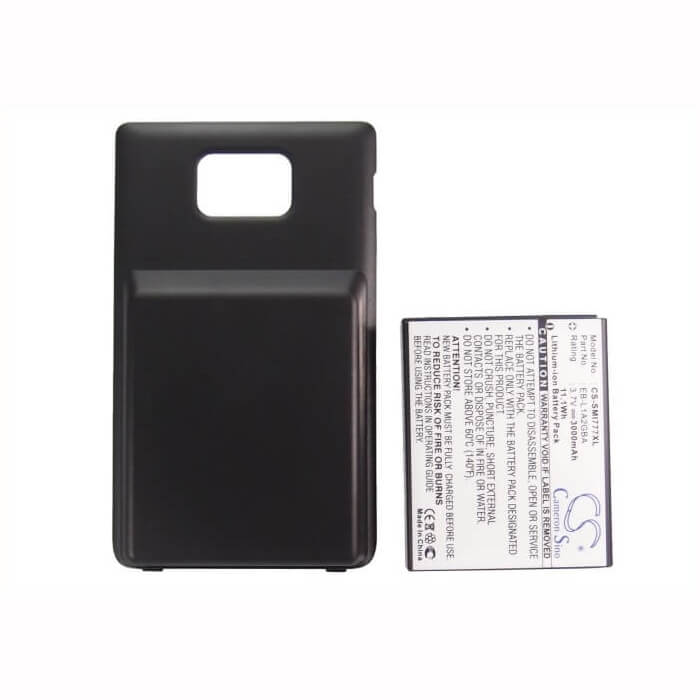 Battery For Samsung Attain, Sgh-i777, Galaxy S Ii 4g 3.7v, 3000mah - 11.10wh Batteries for Electronics Cameron Sino Technology Limited   