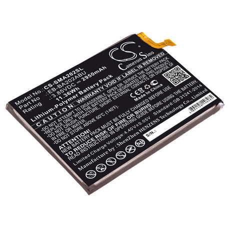 Battery For Samsung, Galaxy A20e, Sm-a202 3.85v, 2900mah - 11.17wh Mobile, SmartPhone Cameron Sino Technology Limited   