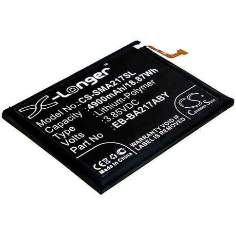 Battery For Samsung, Galaxy A21s 2020, Sm-a217f 3.85v, 4900mah - 18.87wh Mobile, SmartPhone Cameron Sino Technology Limited   