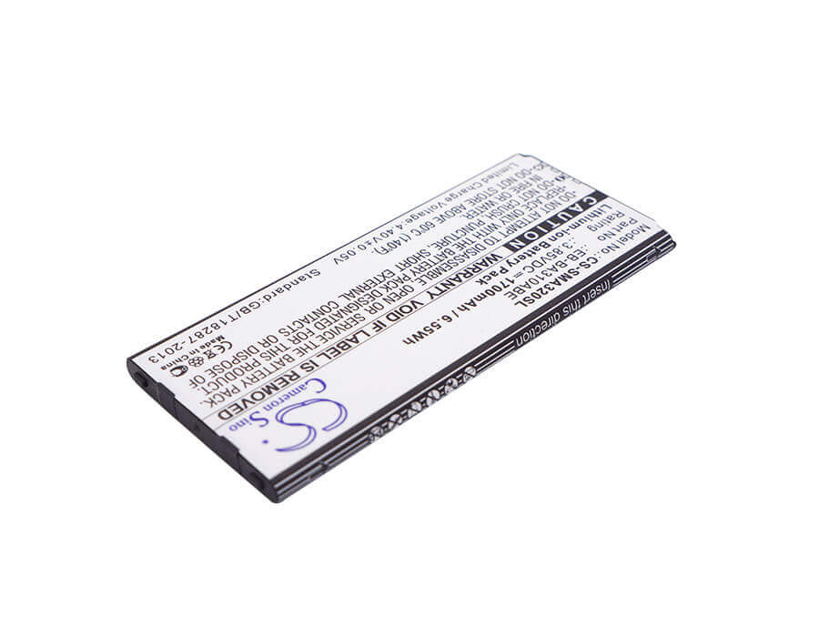 Battery For Samsung Galaxy A3 2016, Galaxy A3 2016 Lte, Sm-a310 3.85v, 1700mah - 5.18wh Mobile, SmartPhone Cameron Sino Technology Limited   